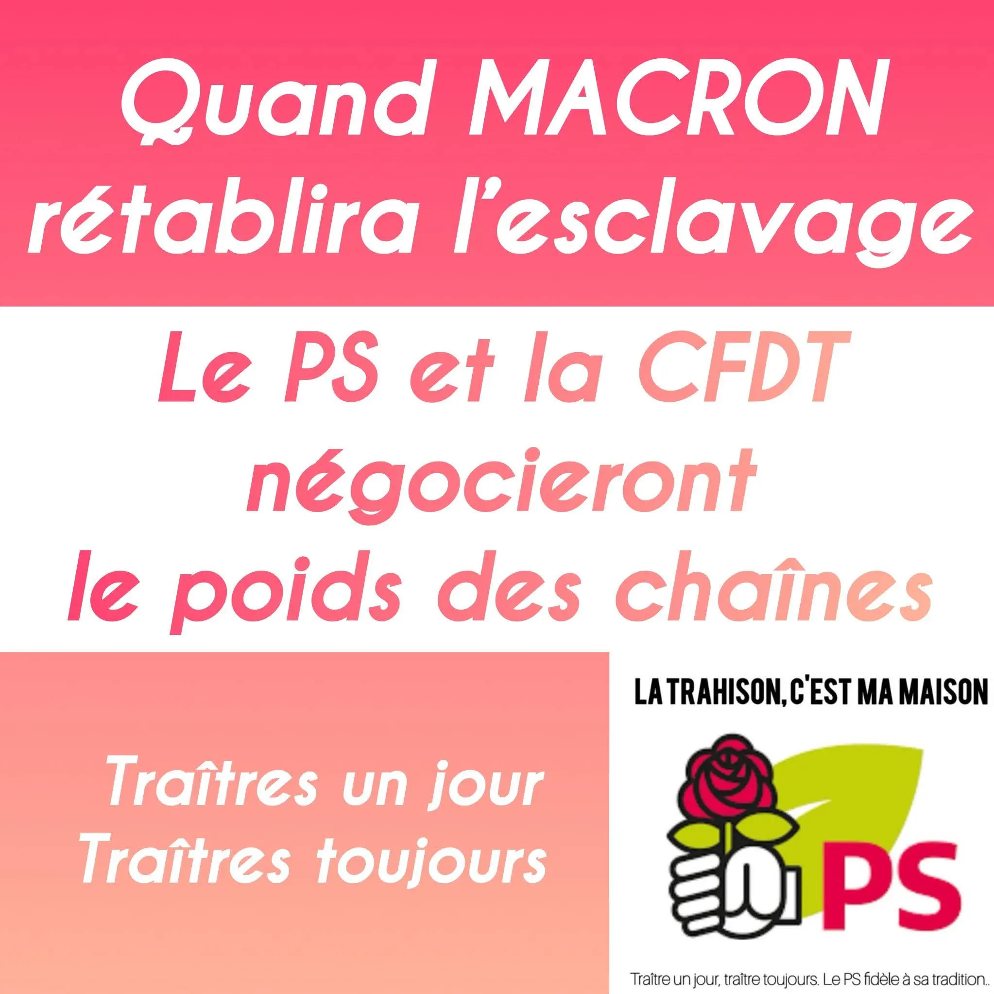 le ps trahi